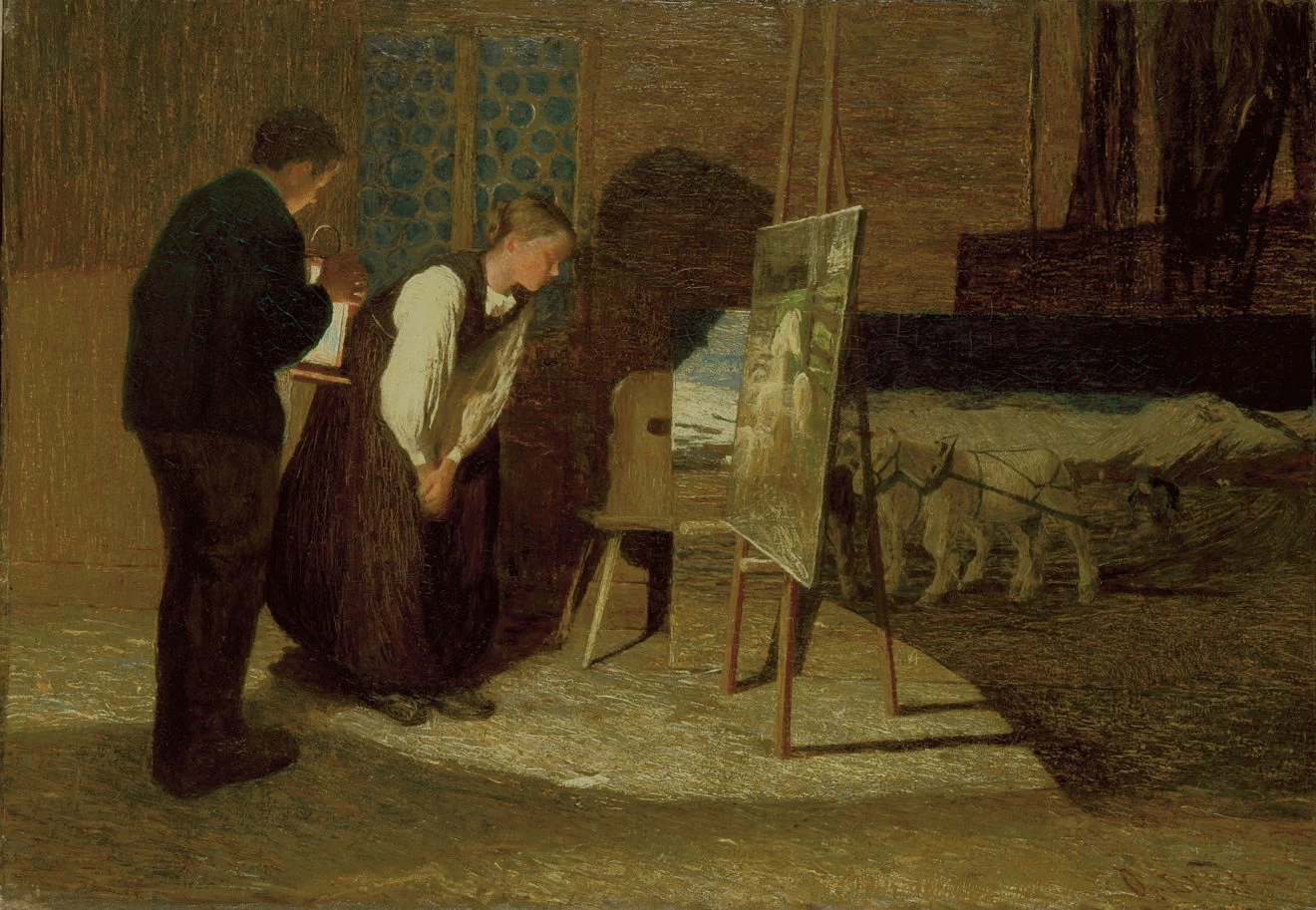 I miei modelli, 1888 - Kunsthaus Zürich, Schweiz